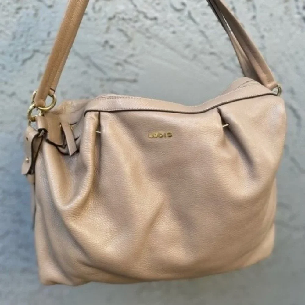 Lodis Leather Convertible Shoulder Bag - Picture 1 of 16